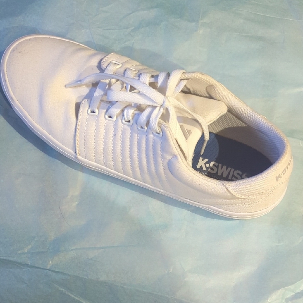 K-Swiss White Sneakers - Picture 8 of 14